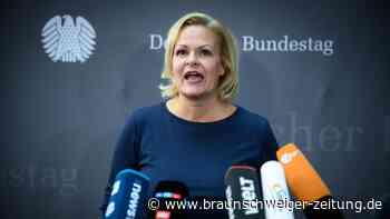 Faeser will Grenzkontrollen zu Polen und Tschechien