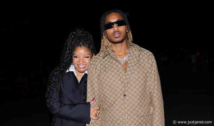 Halle Bailey Looks So In Love with Boyfriend DDG at Gucci Fashion Show in Milan