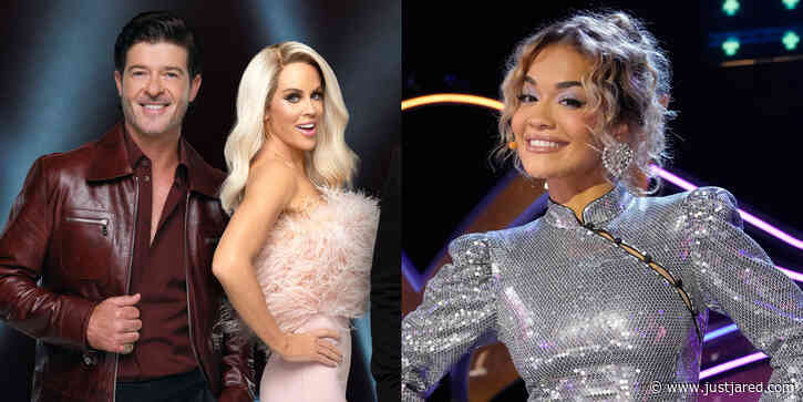 Robin Thicke & Jenny McCarthy React To Rita Ora Joining 'The Masked Singer'