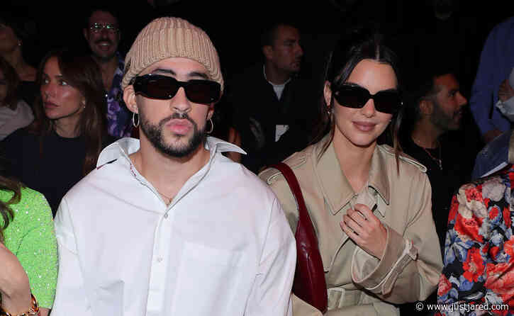 Kendall Jenner & Bad Bunny Make Their Fashion Week Debut, Sit Front Row for Gucci Show!