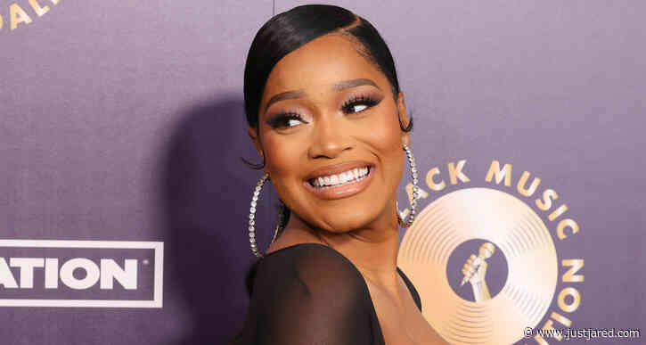 Keke Palmer Wows in Black Sparkling Dress at Music in Action Awards 2023