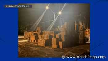 Illinois state troopers seize a record 5K pounds of cannabis during traffic stop