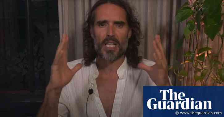 Russell Brand posts new video claiming government wants to censor him