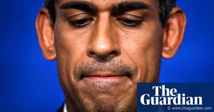 Only 22% of Britons trust Sunak on climate, finds Guardian poll