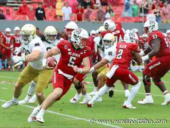 Virginia ties NC State late in the 4th quarter
