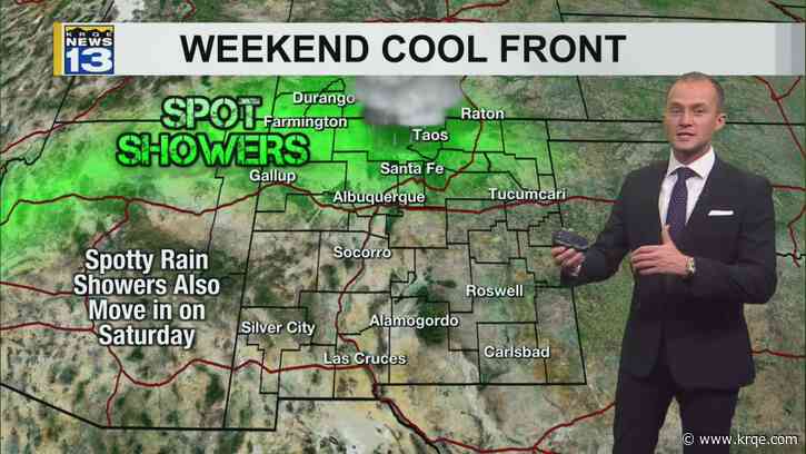 Cloudier skies move in to start the weekend