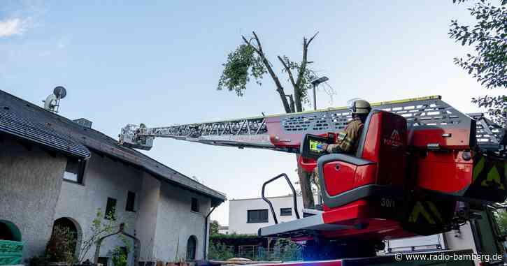 Windhose richtet in Bamberg-Wildensorg große Schäden an