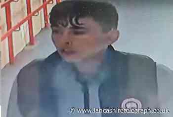 CCTV image released of man wanted over robbery in Preston