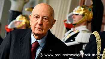 Italien trauert um Ex-Präsidenten Giorgio Napolitano