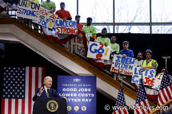 Biden's union bonafides are tested as he scrambles to navigate the autoworkers strike