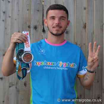 Ellesmere Port man takes on Chester marathon for children's hospice