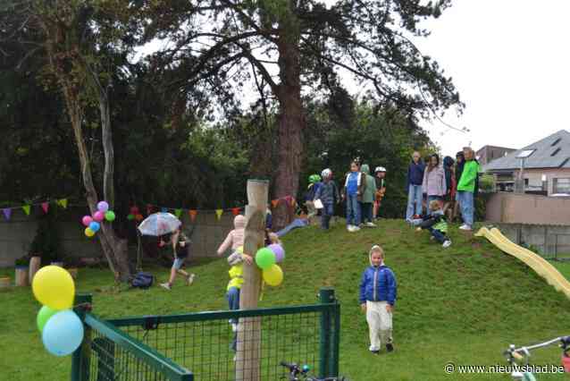 Basisschool Heiende heeft eigen speelberg