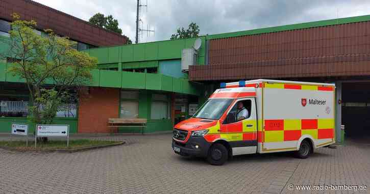 Provisorischer Stützpunkt für Malteser in Bamberg