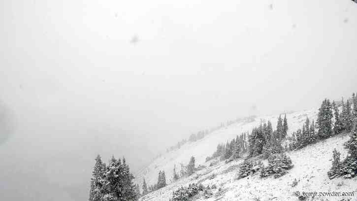 Jackson Hole Blasted With First Snow Of The Season
