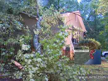 Tropical Storm Ophelia causes damage, power outages across Triangle