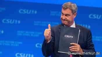 Söder mit persönlichem Rekord als CSU-Chef bestätigt