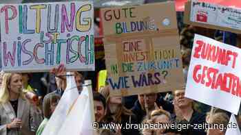 Für bessere Schulen und Kitas: Bundesweit demonstrieren Menschen
