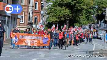 Demonstration in Kiel Mehr als 500 Menschen fordern Bildungswende jetzt