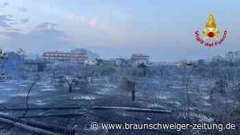 Zwei Menschen sterben bei schweren Waldbränden auf Sizilien