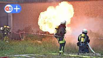Kreis Plön: Katastrophenschutzübung mit Detonationen und Stichflammen
