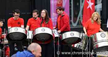 Celebration held in Newcastle city centre to mark 'new era' for revamped Ridley Place