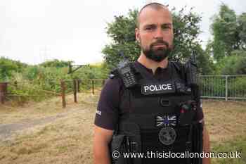 Wennington wildfire: PC Carl Cowper commended for bravery