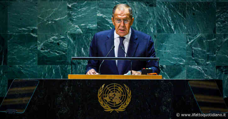 Lavrov all’Onu: “L’ossessione di sconfiggere la Russia ha accecato l’Occidente. Per l’Ucraina dimenticate altre crisi irrisolte da decenni”