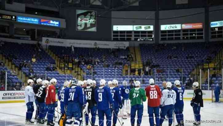 Canucks face off against each other in team scrimmage ahead of pre-season opener