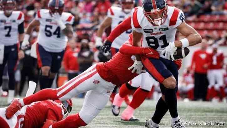 Alouettes snap four-game losing skid with 28-11 road win over Stampeders