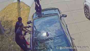 Caught on video: Dallas police investigating attempted 'jugging' after man followed home from bank