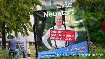 AfD will ins Rathaus: Oberbürgermeisterwahl in Nordhausen