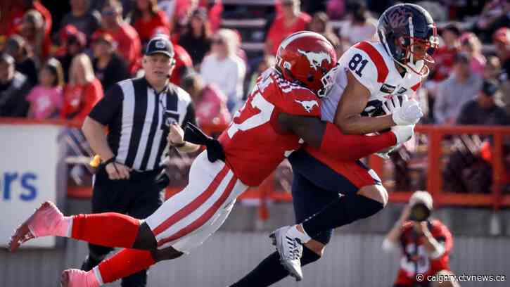 Stanback earns measure of redemption by leading Alouettes to 28-11 win over Stamps
