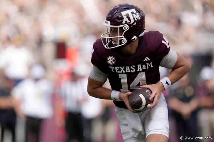Aggies lose starting QB in 2nd quarter, still beat Auburn 27-10