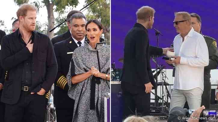 Meghan Markle, Prince Harry support Kevin Costner's star-studded event