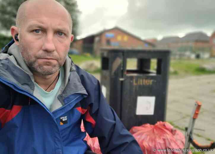 Meet James the ‘litter picking superman’ of Blackburn