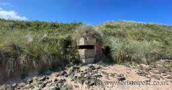 People reckon this WW2 pillbox looks like Sir Rod Stewart