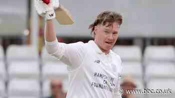 County Championship: Tom Prest century saves Hampshire from follow-on against Essex