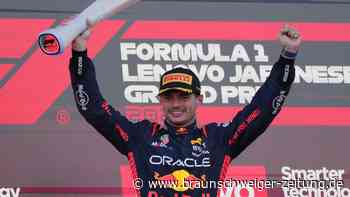 Verstappens Triumphfahrt in Suzuka