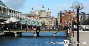 Drama outside Hull's Princes Quay as man seen in dock