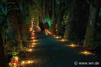 Prozessionsweg im spektakulären Kerzenschein
