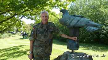 Generalmajor Markus Kurczyk zu Besuch an der Offizierschule der Luftwaffe in Fürstenfeldbruck