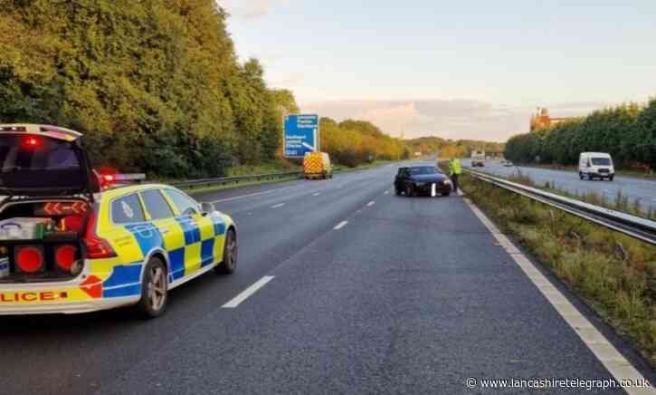 Drink driver crash led to M61 closure and long delays
