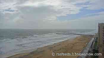 Beach Cam: Virginia Beach Oceanfront as Tropical Storm Ophelia moves toward Virginia