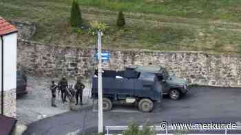 Gewalt-Eskalation im Kosovo: Bewaffneter Trupp dringt ein - Polizist getötet