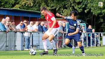 Jasper Schmiedel lässt den MTV II Wolfenbüttel in Gitter jubeln