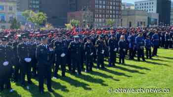 Police and Peace Officers' Memorial Service honours 13 fallen officers this year