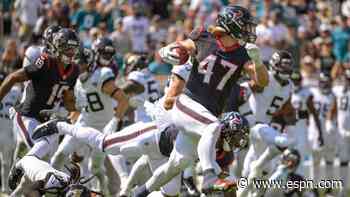 Texans fullback -- yes, the fullback -- muffs kick return before taking it to the house