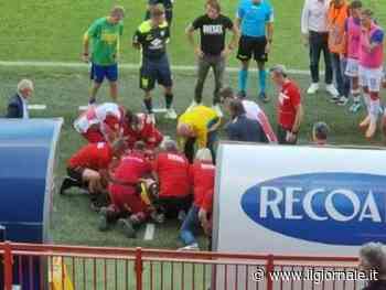 Momenti di paura in Serie C: allenatore salvato dal defibrillatore
