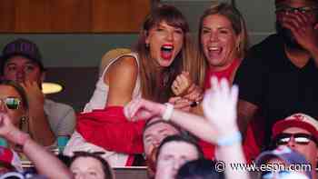 Love Story? Taylor Swift at Chiefs on Kelce invite