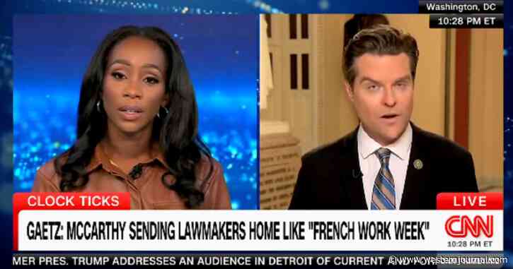 Matt Gaetz Humiliates CNN Anchor by Fact-Checking Her on Live TV